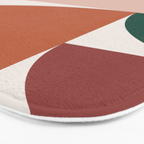Abstract Geometric 10 Bath Mat Gallery Image 3