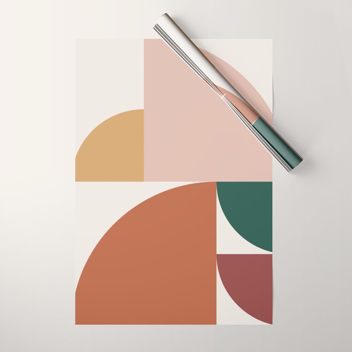 Abstract Geometric 10 Wrapping Paper Gallery Image 1