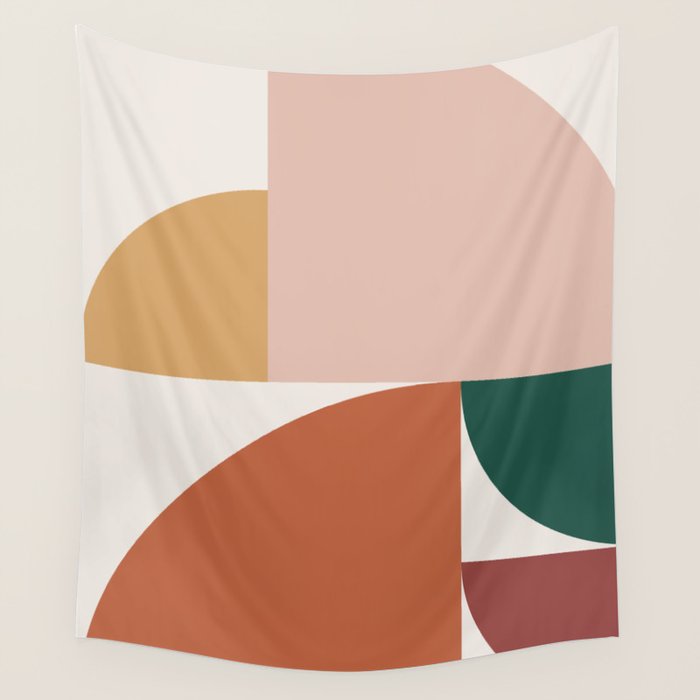 Abstract Geometric 10 Wall Tapestry Gallery Image 4