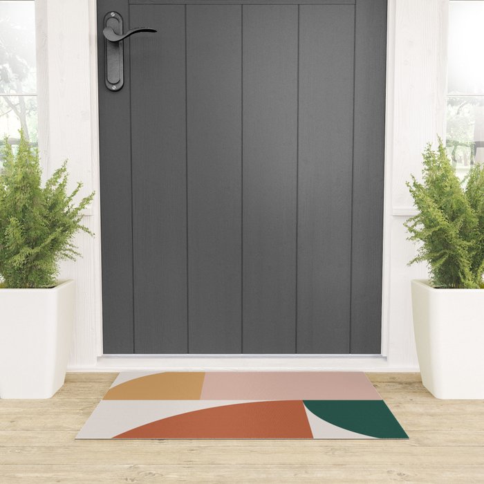 Abstract Geometric 10 Welcome Mat Gallery Image 3