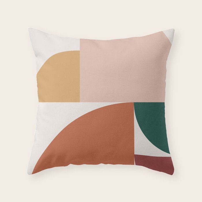 Abstract Geometric 10 Throw Pillow Gallery Image 6