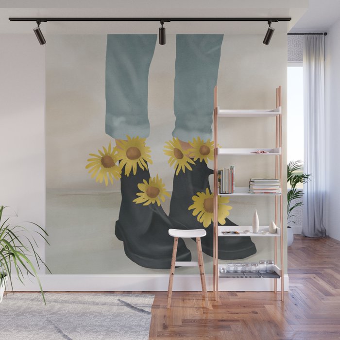 My Boots Wall Mural Gallery Image 1