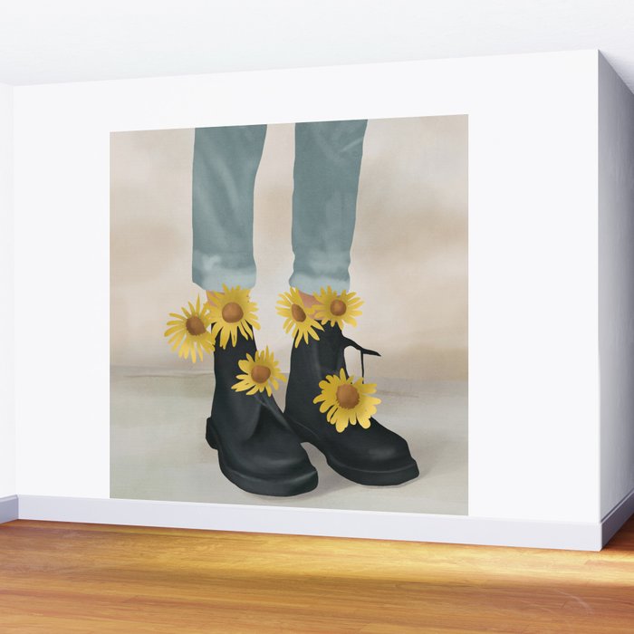 My Boots Wall Mural Gallery Image 2