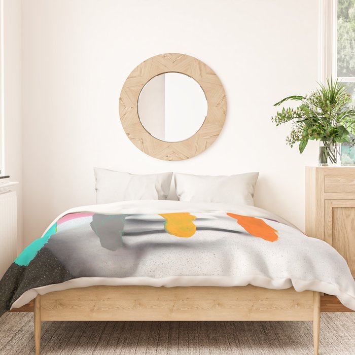 Composition on Panel 2 Duvet Cover Gallery Image 3