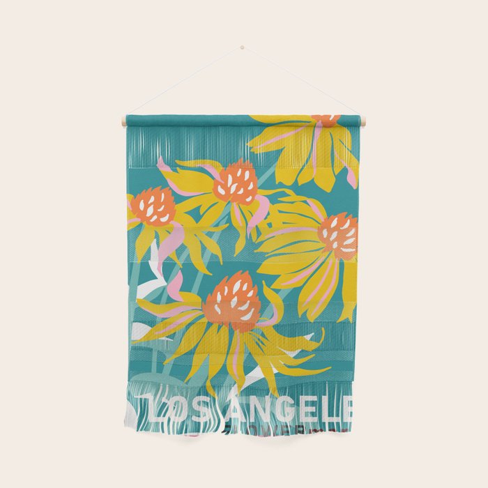 Flower Market Los Angeles Wall Hanging Gallery Image 1
