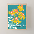 Flower Market Los Angeles Mini Art Print Gallery Image 1