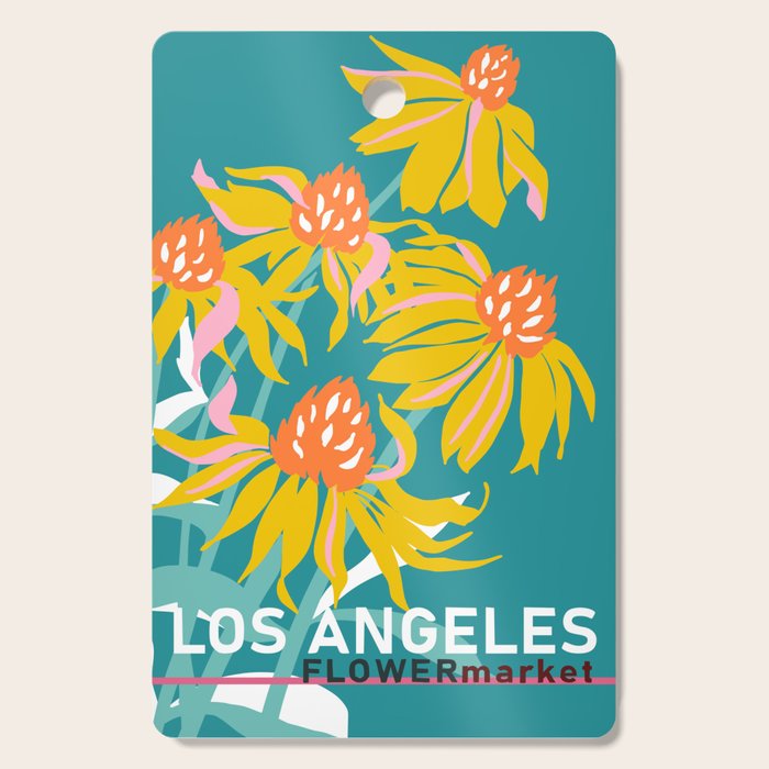 Flower Market Los Angeles Cutting Board Gallery Image 1