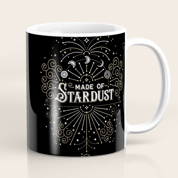 Made of Stardust - Black & Gold Palette Coffee Mug Gallery Image 1