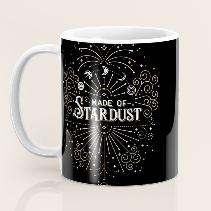 Made of Stardust - Black & Gold Palette Coffee Mug Gallery Image 3