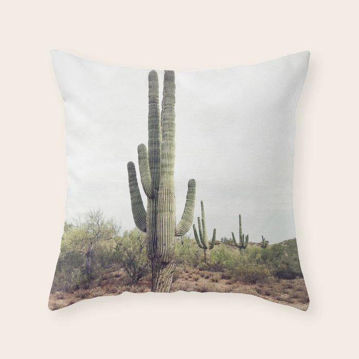 Cactus Land Throw Pillow Gallery Image 6