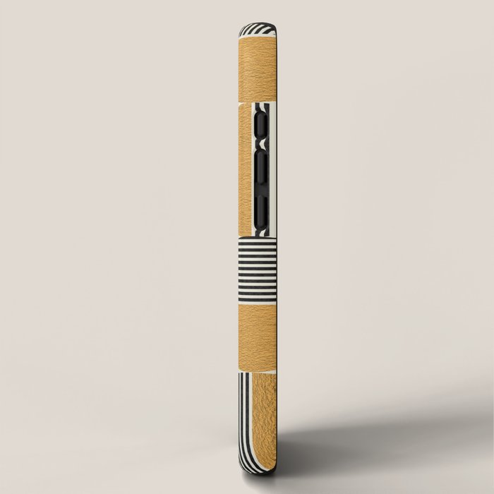 Circle pattern mid-century style iPhone Case Gallery Image 2