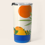 Sunny Fruit Bowl / Tropical Fruit Series Travel Mug Gallery Image 3