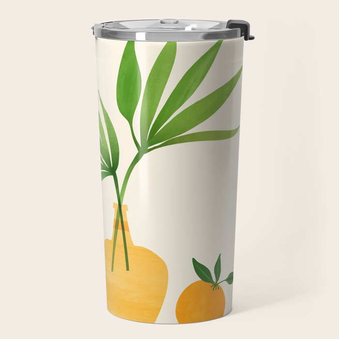 Sunny Fruit Bowl / Tropical Fruit Series Travel Mug Gallery Image 2