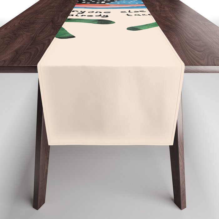Be Yourself Table Runner Gallery Image 1