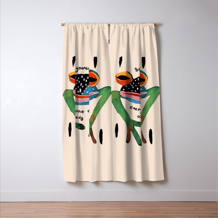 Be Yourself Window Curtain Gallery Image 3