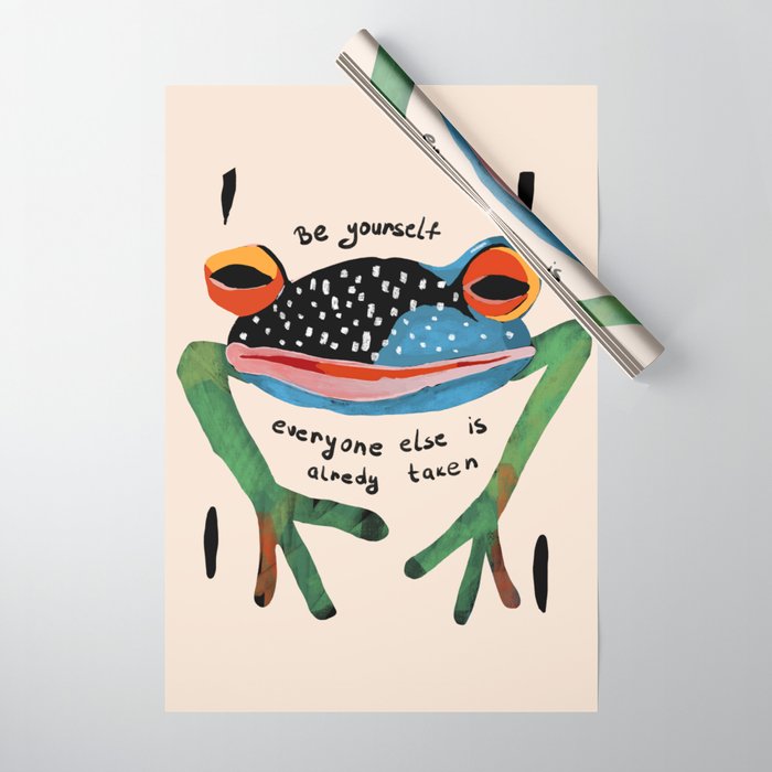 Be Yourself Wrapping Paper Gallery Image 1