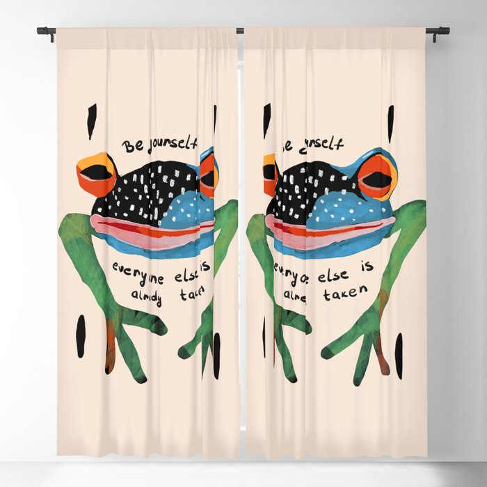 Be Yourself Window Curtain Gallery Image 1