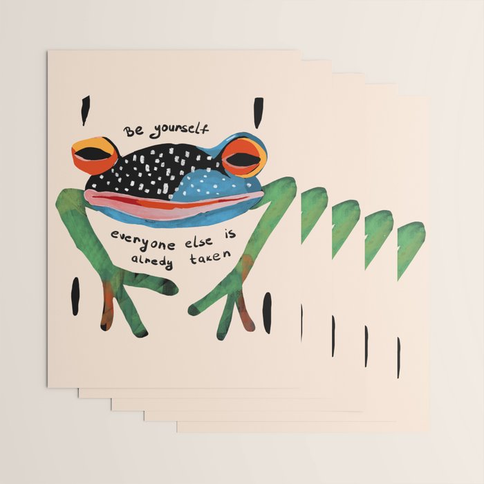 Be Yourself Wrapping Paper Gallery Image 3