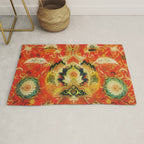 Mashad Antique Persian Rug Print Rug Gallery Image 1