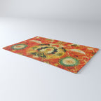 Mashad Antique Persian Rug Print Rug Gallery Image 3