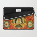Mashad Antique Persian Rug Print Laptop Sleeve Gallery Image 2