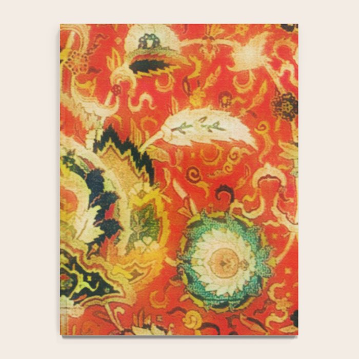 Mashad Antique Persian Rug Print Notebook Gallery Image 4