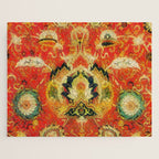 Mashad Antique Persian Rug Print Jigsaw Puzzle Gallery Image 1