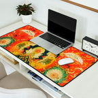 Mashad Antique Persian Rug Print Desk Mat Gallery Image 2