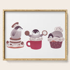 Cookie & cream & penguin Serving Tray Gallery Image 1