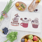 Cookie & cream & penguin Cutting Board Gallery Image 2