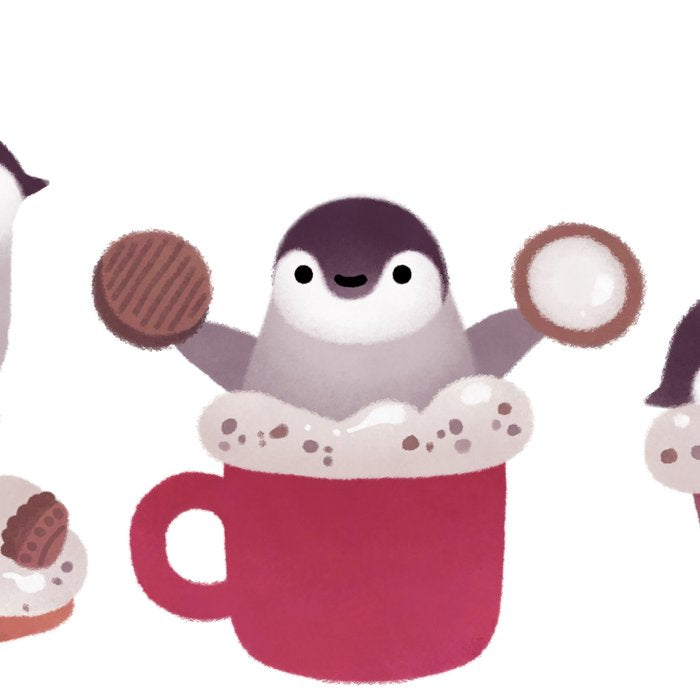 Cookie & cream & penguin Coffee Mug Gallery Image 2
