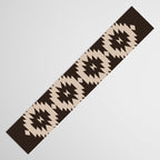 Southwestern Minimalism XXV - Mocha Brown Table Runner Gallery Image 3