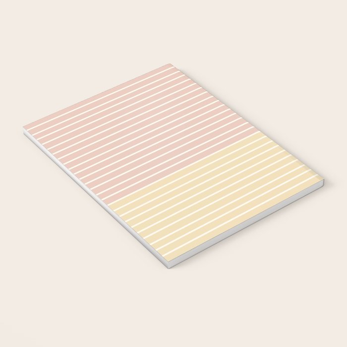 Color Block Line Abstract VII Notebook Gallery Image 3