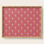 FAST FOOD / Ice Cream - pattern Serving Tray Gallery Image 1
