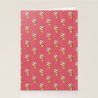 FAST FOOD / Ice Cream - pattern Stationery Card Gallery Image 2