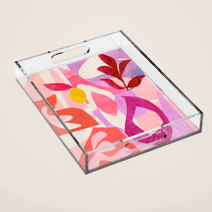Crimson Spring Acrylic Tray Gallery Image 1