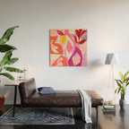 Crimson Spring Wood Wall Art Gallery Image 2