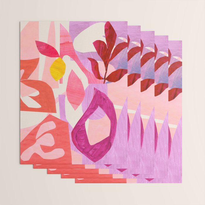 Crimson Spring Wrapping Paper Gallery Image 3