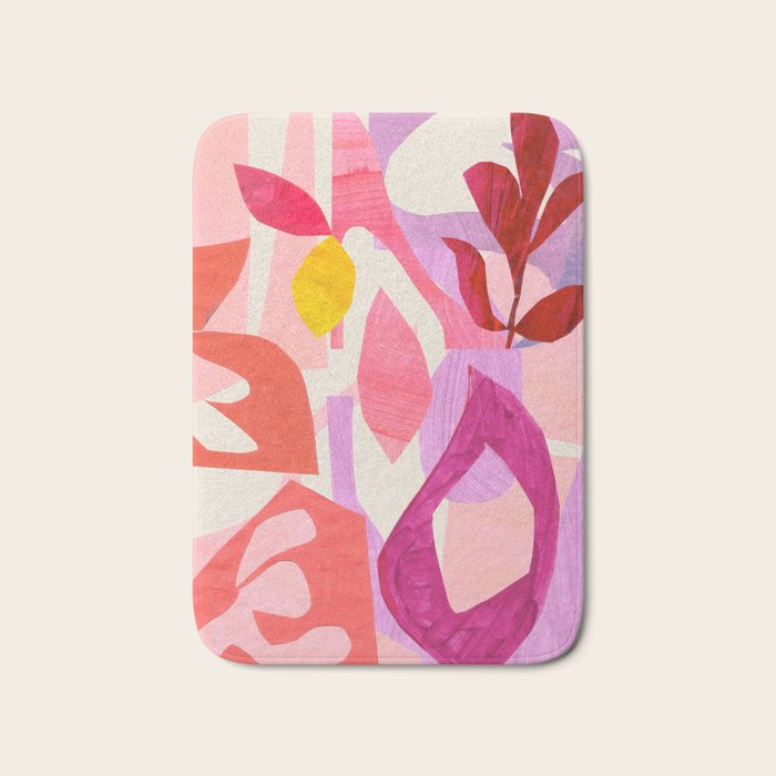 Crimson Spring Bath Mat Gallery Image 1