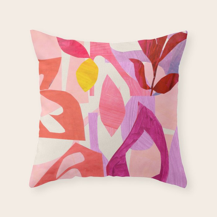 Crimson Spring Throw Pillow Gallery Image 6
