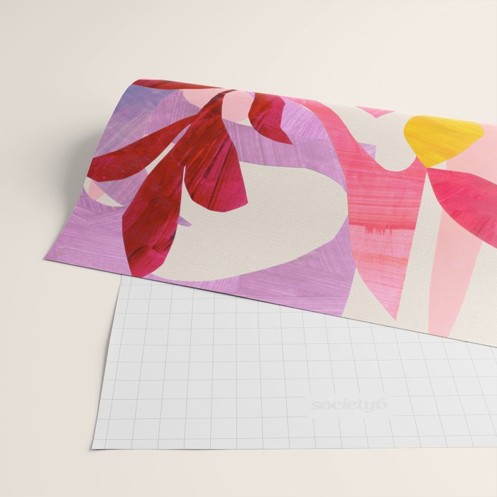 Crimson Spring Wrapping Paper Gallery Image 2
