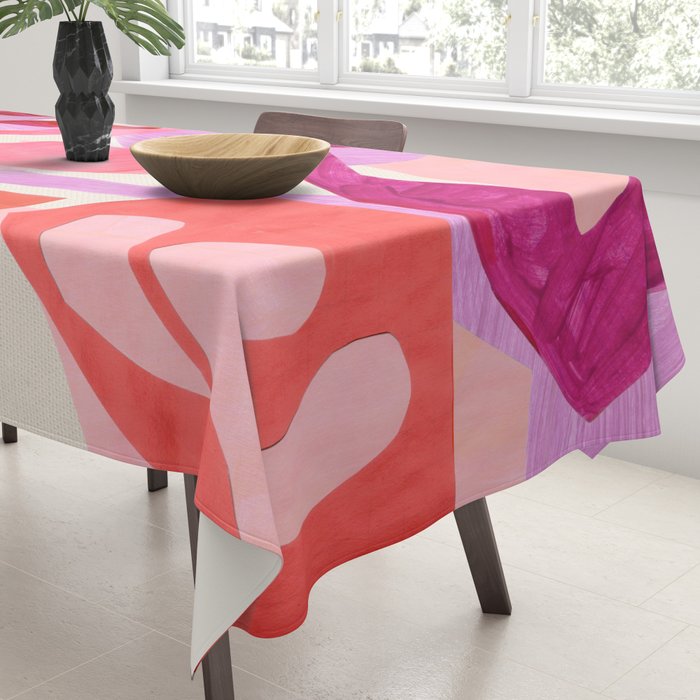 Crimson Spring Tablecloth Gallery Image 3