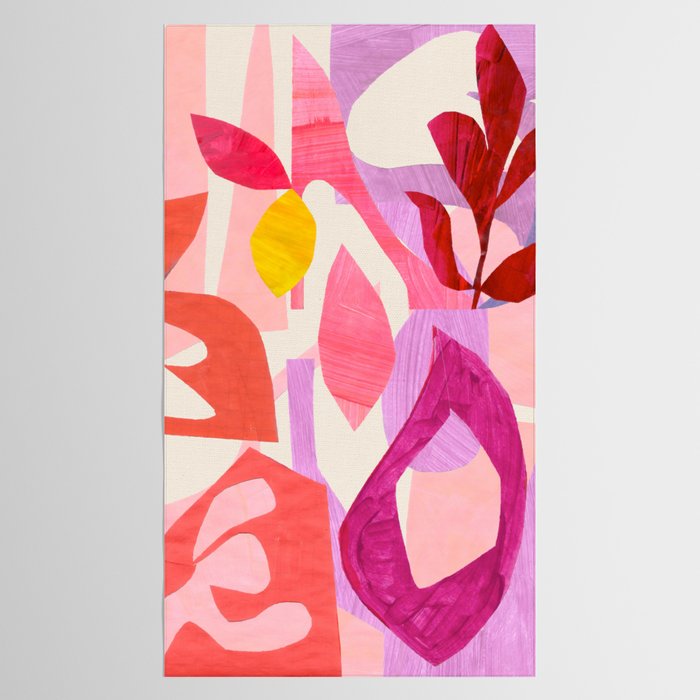 Crimson Spring Tablecloth Gallery Image 2