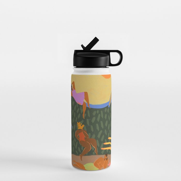 Summer Paradise  Water Bottle Gallery Image 1