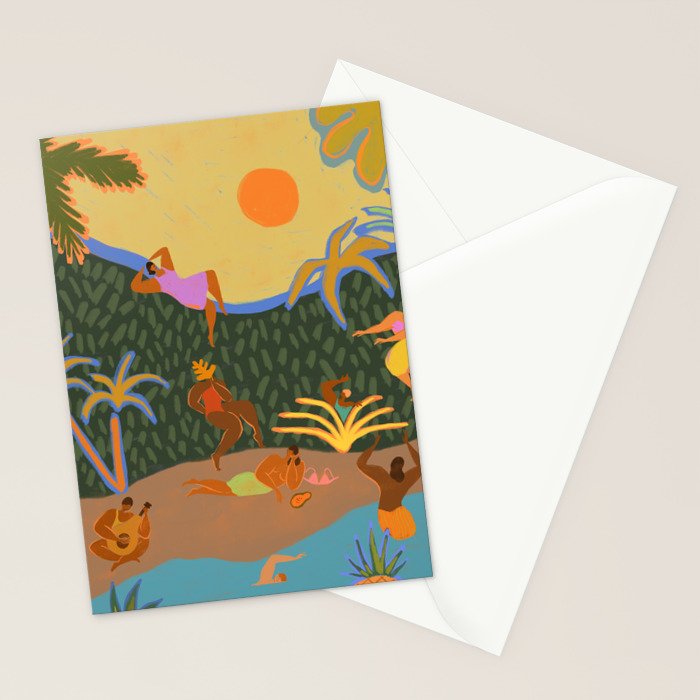 Summer Paradise  Stationery Card Gallery Image 2