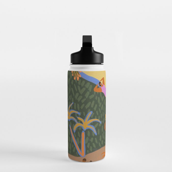 Summer Paradise  Water Bottle Gallery Image 3