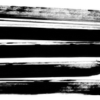 Stripes Black & White Minimalist Abstract Mid century Ink Art Dark Brush Strokes Coffee Mug Gallery Image 2