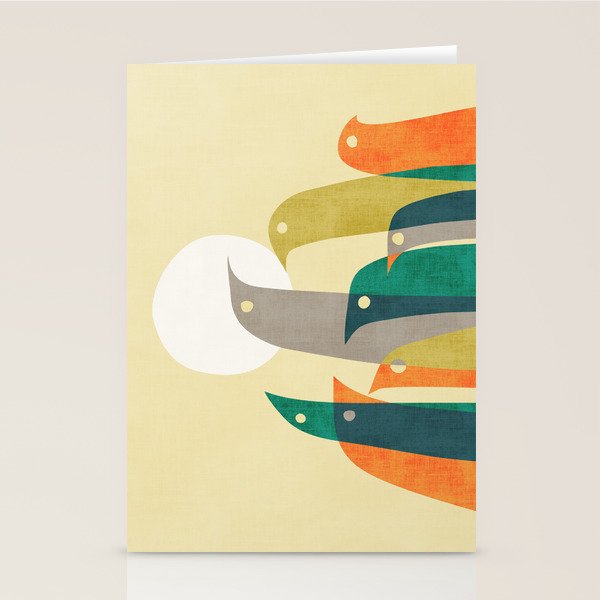 Wild birds at the beach Stationery Card Gallery Image 2