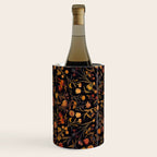 Exotic Midnight Floral Garden Wine Chiller Gallery Image 2