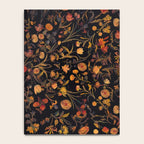 Exotic Midnight Floral Garden Notebook Gallery Image 4